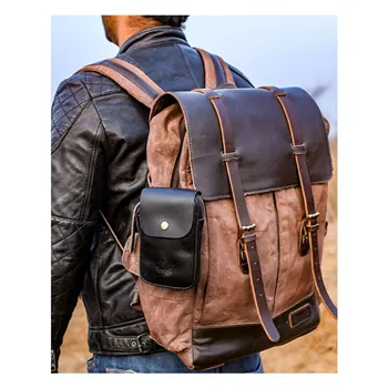 cafe 4 racer - Vrecko Trip Machine Tank tan - Tripmachine Tašky 