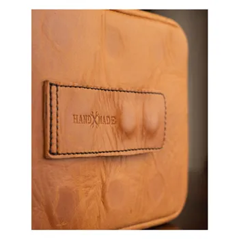 cafe 4 racer - Trip Machine Tank pouch tan - Tripmachine Bags 
