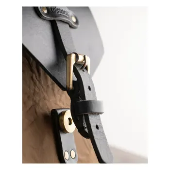 cafe 4 racer - Trip Machine, tank pouch / belt pouch. Tabákově hnědá. - Tripmachine Tank vaky 