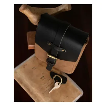 cafe 4 racer - Trip Machine, tank pouch / belt pouch. Tabákově hnědá. - Tripmachine Tank vaky 