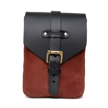 cafe 4 racer - Trip Machine, tank pouch / belt pouch. Cherry red - Tripmachine Tank vaky 