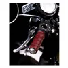 cafe 4 racer - Trip Machine, leather handlebar grip wraps. Cherry red - Tripmachine Grip Wraps 