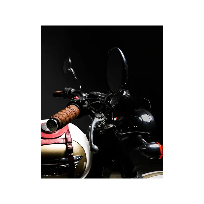 cafe 4 racer - Trip Machine Grips balia perforovaný tabak - Tripmachine Omototávky rukovätí 