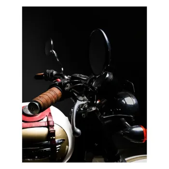 cafe 4 racer - Trip Machine Grips balia perforovaný tabak - Tripmachine Omototávky rukovätí 