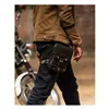 cafe 4 racer - Trip Machine, Thigh bag / leg bag. Black - Tripmachine Bags 