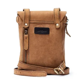 cafe 4 racer - Burly Voyager sissy bar backpack dark oak - BURLY Bags 