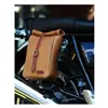 cafe 4 racer - Trip Machine Mini Pannier vintage tan - Tripmachine Tašky 