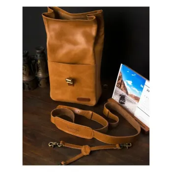 cafe 4 racer - Trip Machine Mini Pannier vintage tan - Tripmachine Tašky 