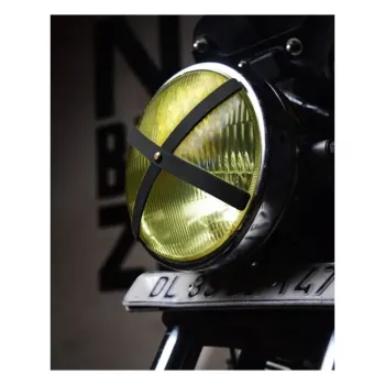 cafe 4 racer - Trip Machine, Headlight X. Black - Tripmachine Accessories 