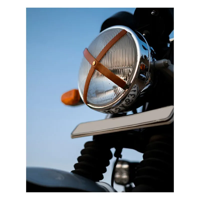 cafe 4 racer - Výletné strojové svetlo X vintage tan - Tripmachine Príslušenstvo 