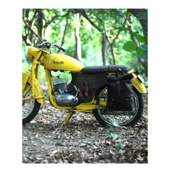 cafe 4 racer - Trip Machine Batohy na kola vintage tan - Tripmachine Tašky 