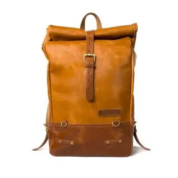 cafe 4 racer - Trip Machine Batohy na kola vintage tan - Tripmachine Tašky 