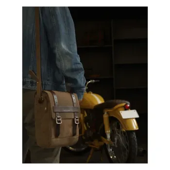 cafe 4 racer - Trip Machine, tank and tail bag. 4.4 liter. Tobacco brown - Tripmachine Bags 