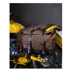 cafe 4 racer - Trip Machine, Outlaw sedlová taška. Tabákově hnědá - Tripmachine Tašky 