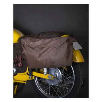 cafe 4 racer - Trip Machine, Outlaw sedlová taška. Tabákově hnědá - Tripmachine Tašky 
