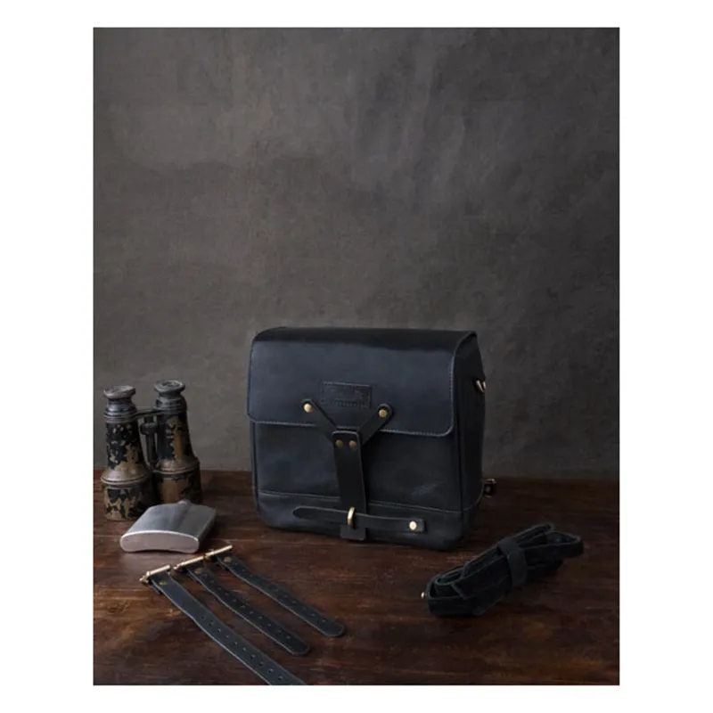 cafe 4 racer - Taška Trip Machine Messenger black - Tripmachine Tašky 