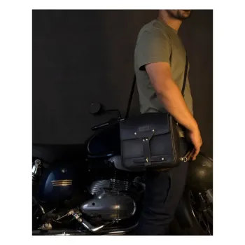 cafe 4 racer - Trip Machine, Messenger bag. Black - Tripmachine Bags 