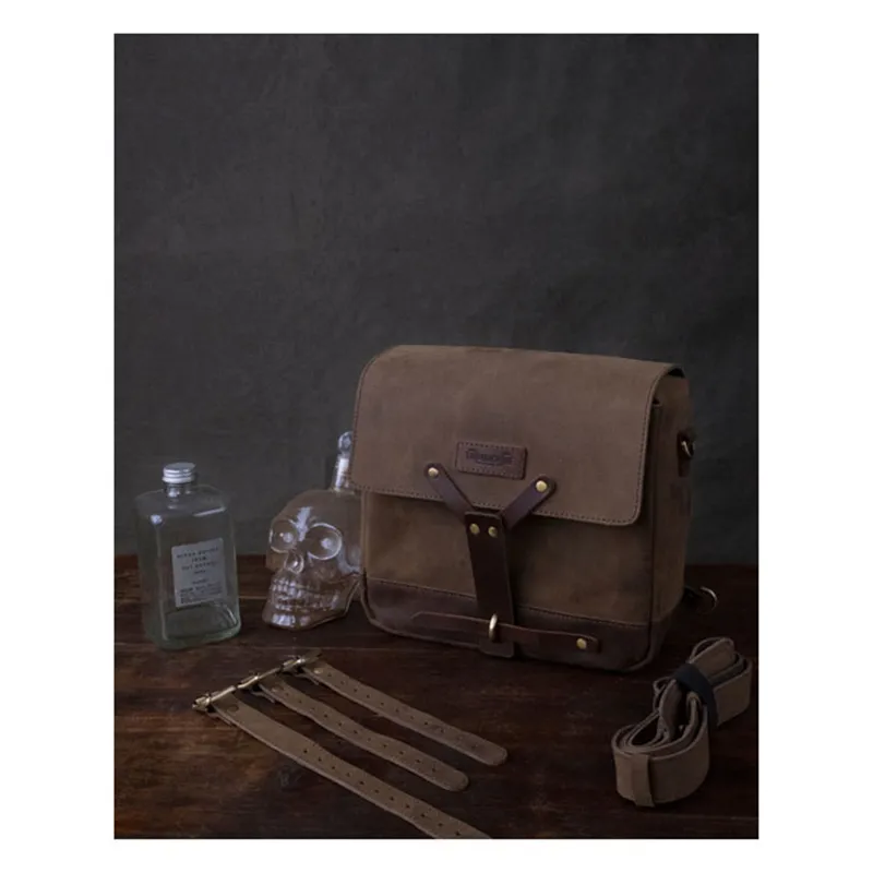 cafe 4 racer - Taška Trip Machine Messenger bag tabak - Tripmachine Tašky 