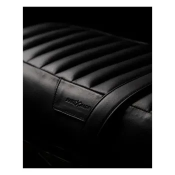 cafe 4 racer - Trip Machine Touring Seat RE Twins black leather - Tripmachine ROYAL ENFIELD Interceptor 650 