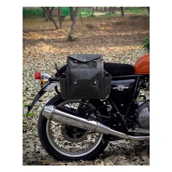 cafe 4 racer - Trip Machine, Outlander sedlová taška. Černá - Tripmachine Tašky 