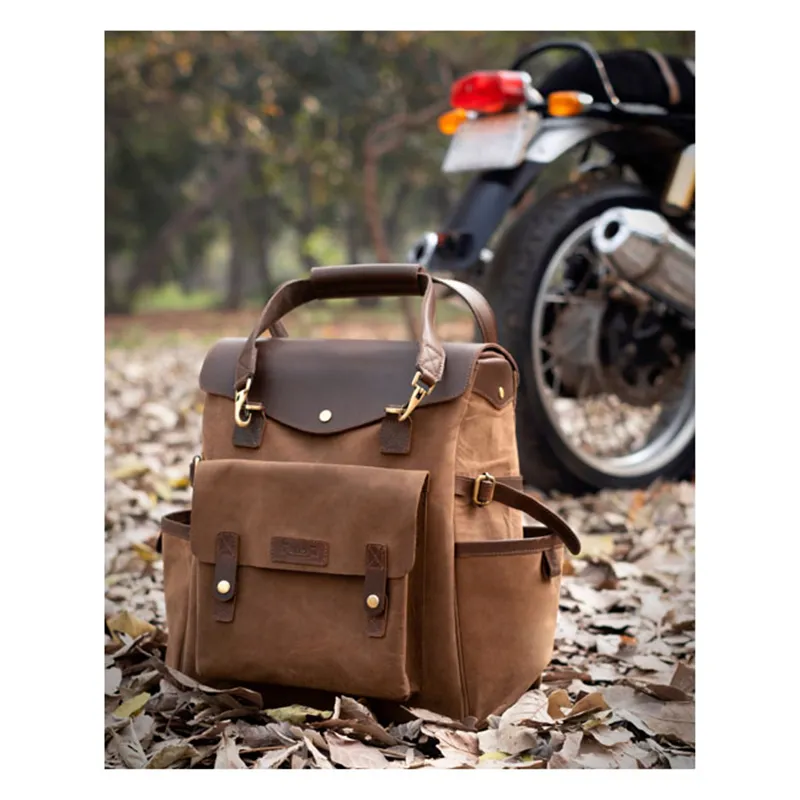 cafe 4 racer - Výlet Machine Tabak do sedlovej brašne Outlander - Tripmachine Tašky 