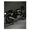 cafe 4 racer - Trip Machine, Klasický kožený set nášivek na nádrž. Tabák - Tripmachine Boční ochrana & Popruhy nádrže 