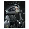 cafe 4 racer - Trip Machine Diamond mini kožený tankpad čierny - Tripmachine Ochranná bočnica & Popruhy na nádrž 