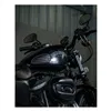 cafe 4 racer - Trip Machine, Mini Classic leather tank pads. Black - Tripmachine Tank pads & Straps & Stickers 
