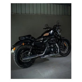 cafe 4 racer - Trip Machine, Mini Classic leather tank pads. Tobacco - Tripmachine Tank pads & Straps & Stickers 
