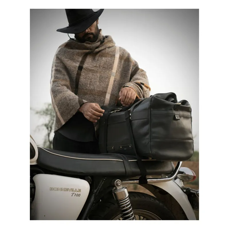 cafe 4 racer - Trip Machine, Outlaw duffle bag. 50 litrů. Černá. - Tripmachine Tašky 