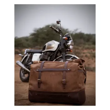 cafe 4 racer - Trip Machine, Outlaw Rogue duffle bag. 70 liter. Tobacco - Tripmachine Bags 