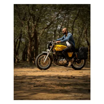 cafe 4 racer - Trip Machine, Rambler backpack. Black - Tripmachine Bags 