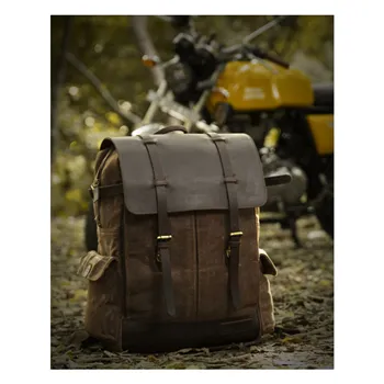 cafe 4 racer - Batoh Trip Machine Rambler tabakovo hnedý - Tripmachine Tašky 