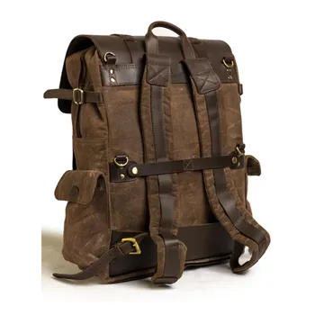 cafe 4 racer - Trip Machine, Rambler backpack. Tobacco brown - Tripmachine Bags 