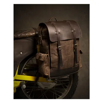 cafe 4 racer - Trip Machine, Rambler backpack. Tobacco brown - Tripmachine Bags 