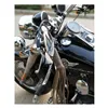 cafe 4 racer - Trip Machine, kožené rukojeti s třásněmi. Tabákově hnědé. - Tripmachine Omotávky rukojetí 