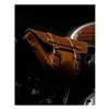 cafe 4 racer - Trip Machine, Wingman side panel bag set. Vintage tan - Tripmachine Bags 