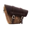 cafe 4 racer - Trip Machine, Wingman side panel bag set. Tobacco brown - Tripmachine Bags 