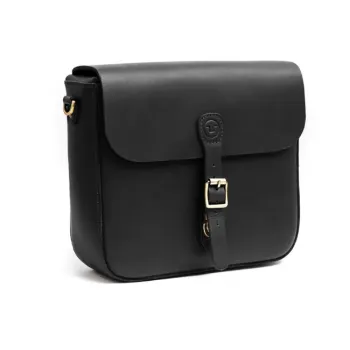 cafe 4 racer - Trip Machine, Classic saddlebag. Black - Tripmachine Bags 