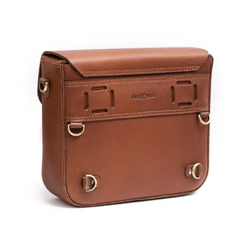 cafe 4 racer - Trip Machine Classic pannier cognac - Tripmachine Tašky 