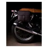 cafe 4 racer - Trip Machine, Classic saddlebag. Caffeine brown - Tripmachine Bags 