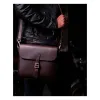 cafe 4 racer - Trip Machine, Classic saddlebag. Caffeine brown - Tripmachine Bags 