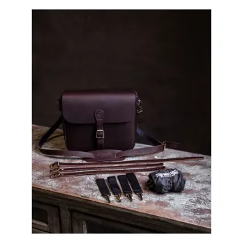 cafe 4 racer - Trip Machine, Classic saddlebag. Caffeine brown - Tripmachine Bags 