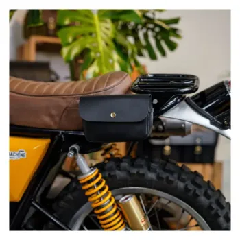 cafe 4 racer - Tripmachine Sidekick Moto Pouch Black - Tripmachine Bags 