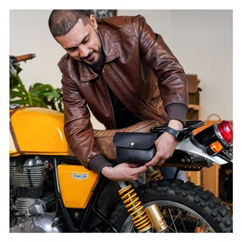 cafe 4 racer - Tripmachine Sidekick Moto Pouch Černý - Tripmachine Tašky 