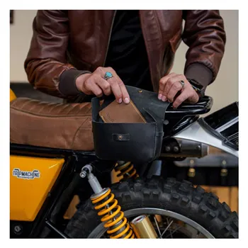 cafe 4 racer - Tripmachine Sidekick Moto Pouch Černý - Tripmachine Tašky 