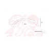 cafe 4 racer - Universal Rear Fender ABS No1 - C-RACER Plastic 