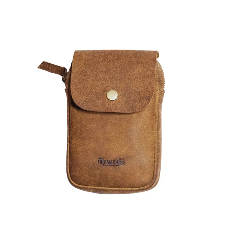 cafe 4 racer - Tripmachine Utility Pouch Vintage Tan - Tripmachine Bags 