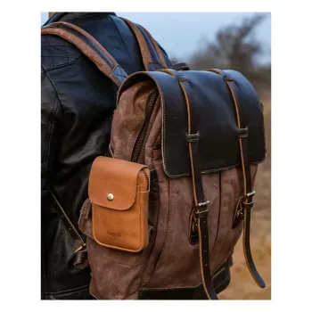 cafe 4 racer - Tripmachine Utility Pouch Vintage Tan - Tripmachine Bags 