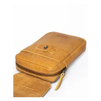 cafe 4 racer - Tripmachine Utility Pouch Vintage Tan - Tripmachine Bags 